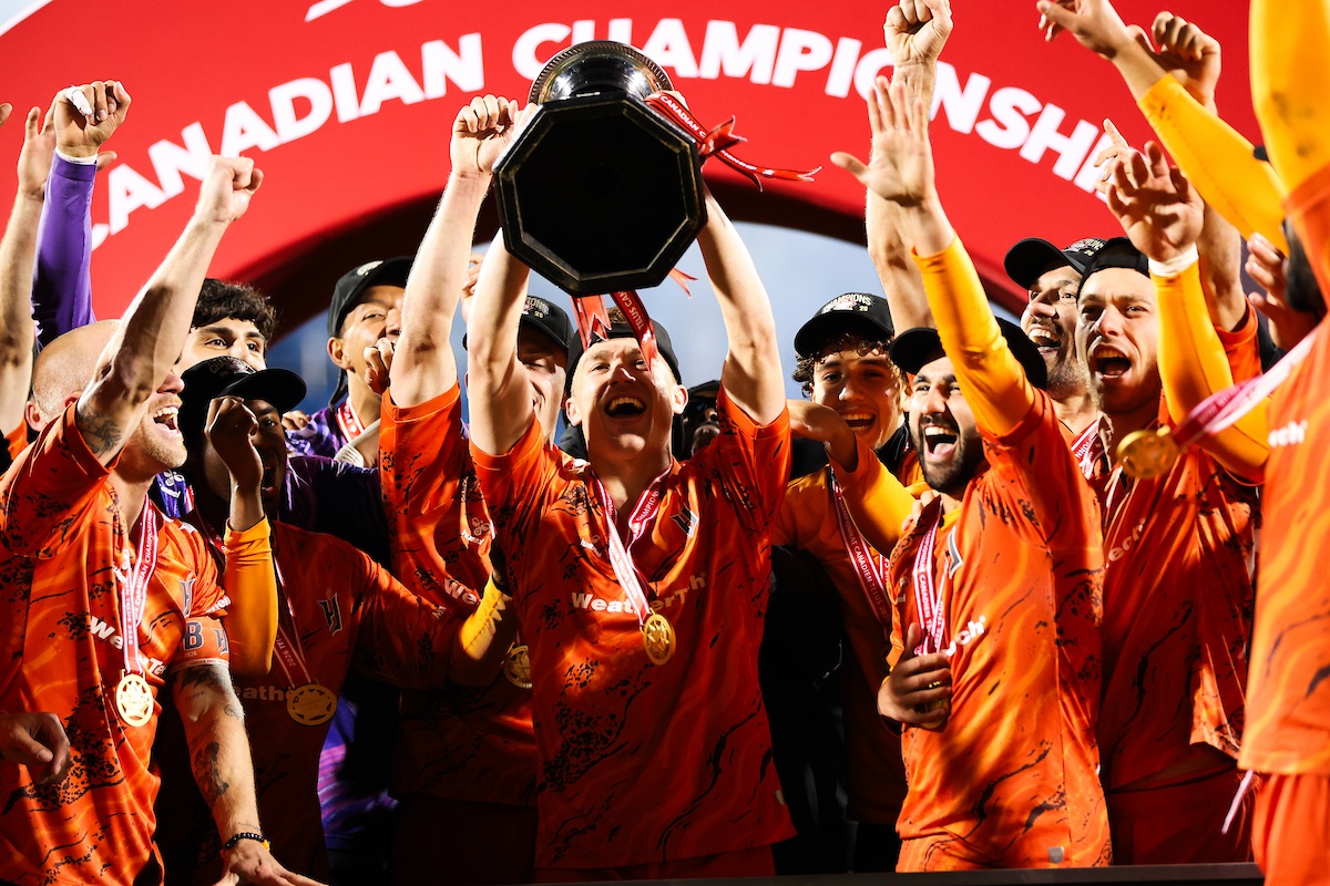 The eight trophies Forge has won in its history